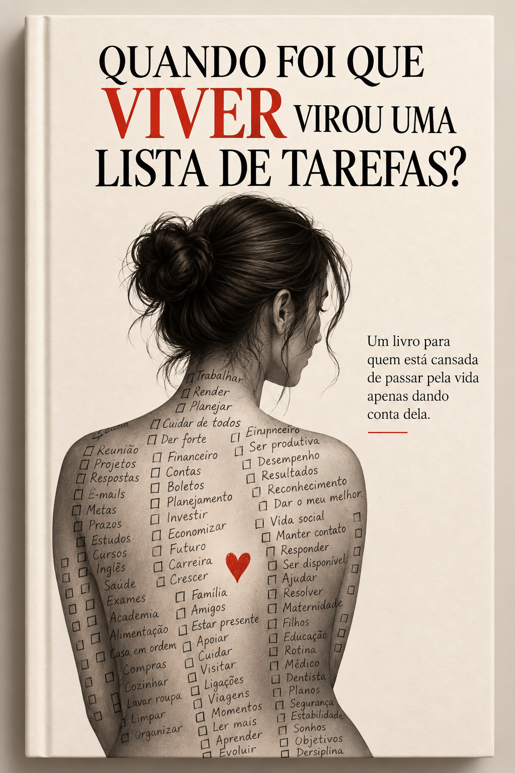 Capa do livro Quando Foi Que Viver Virou Uma Lista de Tarefas?